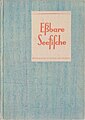 Rudolph Schiffel: Eßbare Seefische, WB 9, Kleister­papier­pappband