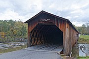 Watson Mill Covered Bridge, at the Watson Mill State Park, Madison County, Georgia, US This is an image of a place or building that is listed on the National Register of Historic Places in the United States of America. Its reference number is 91001147.