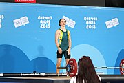 Deutsch: Gewichtheben bei den Olympischen Jugendspielen 2018; Tag 2, 10. Oktober 2018; Jungen 62 kg English: Weightlifting at the 2018 Summer Youth Olympics at 8 October 2018 – Boys' 62 kg