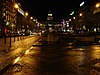 Wenceslas Square, upper part, at night.jpg