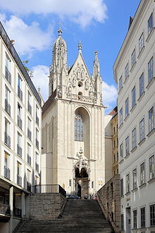 Vídeň - Kirche Maria am Gestade.JPG