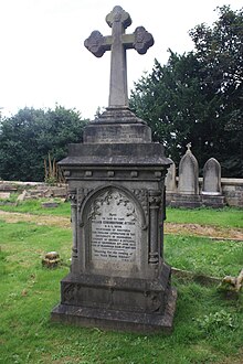 William Edmondstoune Aytoun's grave, Dean Cemetery