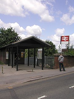 <span class="mw-page-title-main">Winnersh railway station</span> Railway station in Winnersh, Berkshire, England