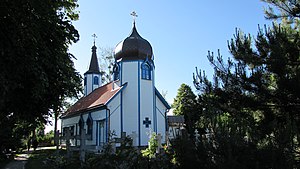 Pravoslavna cerkev Wojnowo Staroobrzedowcow view2.JPG