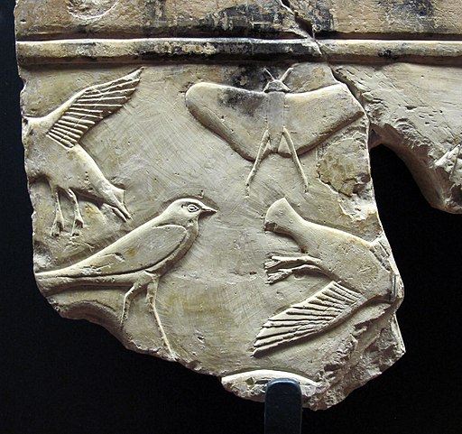 Xxvi dinastia, frammento di rilievo parietale, tebe, 664-525 ac ca. 04