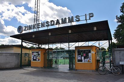 How to get to Zinkensdamms Ip with public transit - About the place