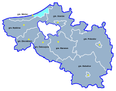 Plan powiatu koszalińskiego