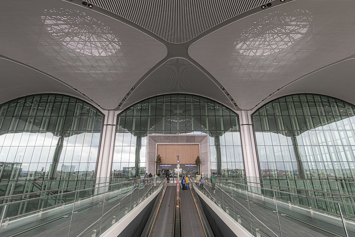 Istanbul Airport, International Terminal Tour 