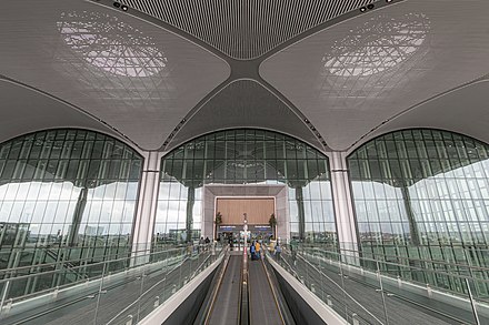Terminal entrance door 1