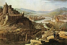 A painting of Tbilisi by Nikanor Chernetsov, 1832 Vid na Tiflis Nikanora Chernetsova, 1832 god.jpg