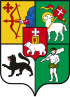 Wappen der nordöstlichen Regionen 1882.svg