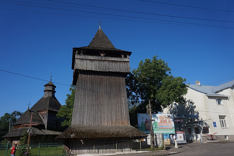 File:Дрогобич Дзвіниця церкви Воздвиження Чесного Хреста.jpg