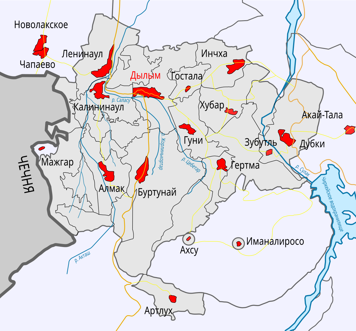 Погода в дагестане карта