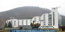 Lázeňský hotel před rekonstrukcí (2011)