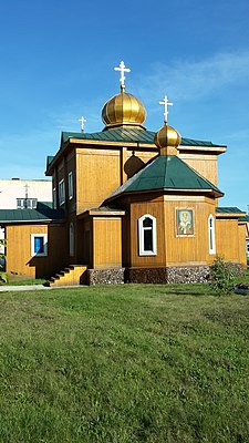 Nikolskaya-kerk in Nizhneudinsk