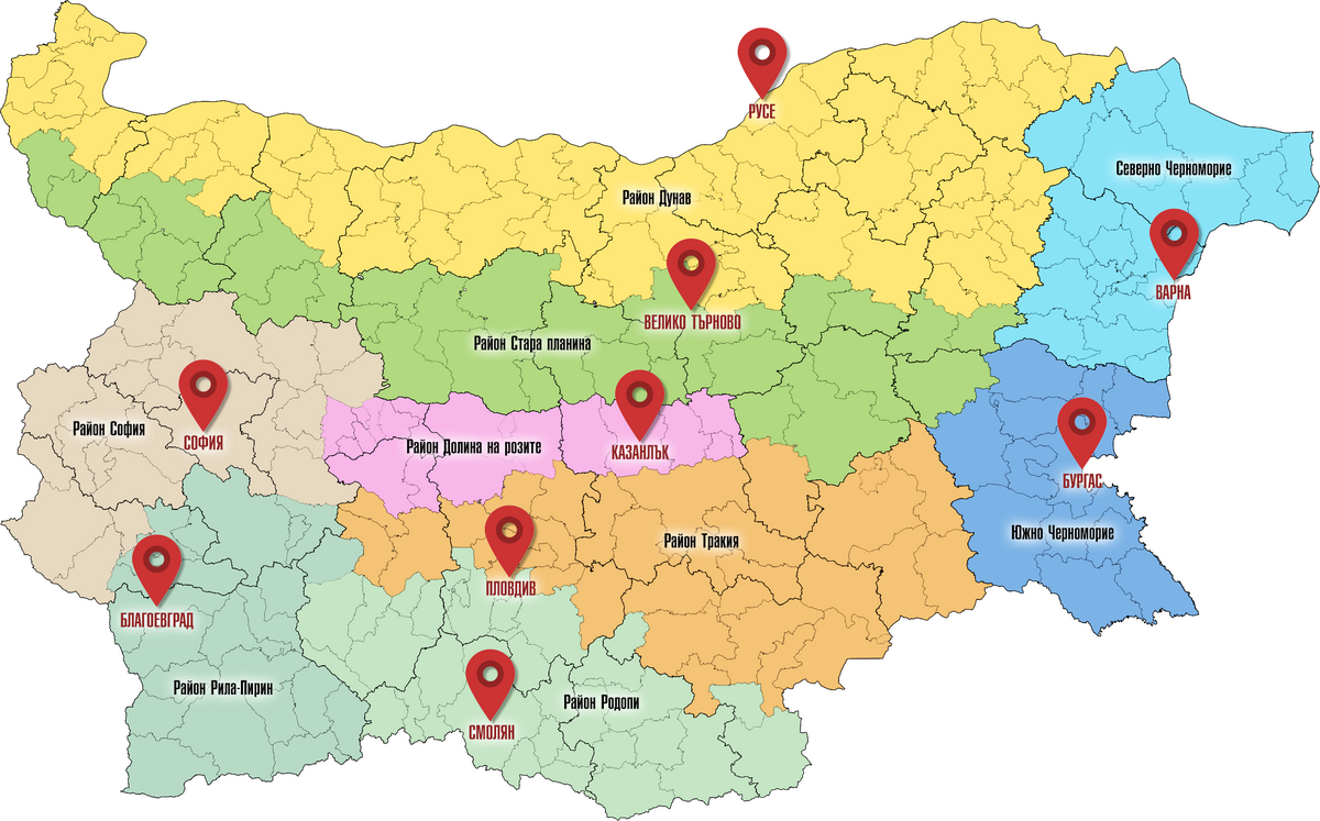 карта на българия софия Туристическа карта на България – Уикипедия карта на българия софия