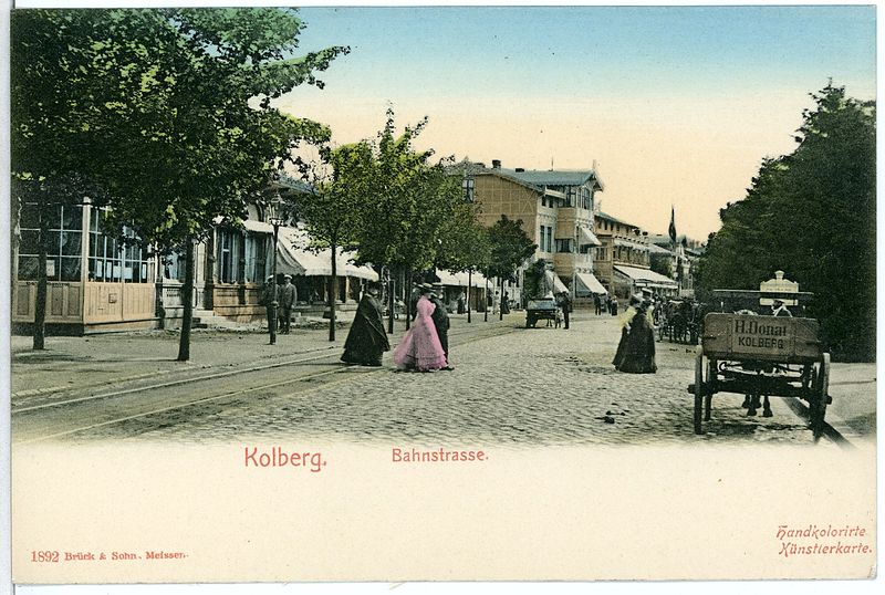 File:01892-Kolberg-1901-Bahnstraße-Brück & Sohn Kunstverlag.jpg