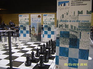 11. europsko pojedinačno šahovsko prvenstvo za muškarce i žene, Rijeka 2010.JPG