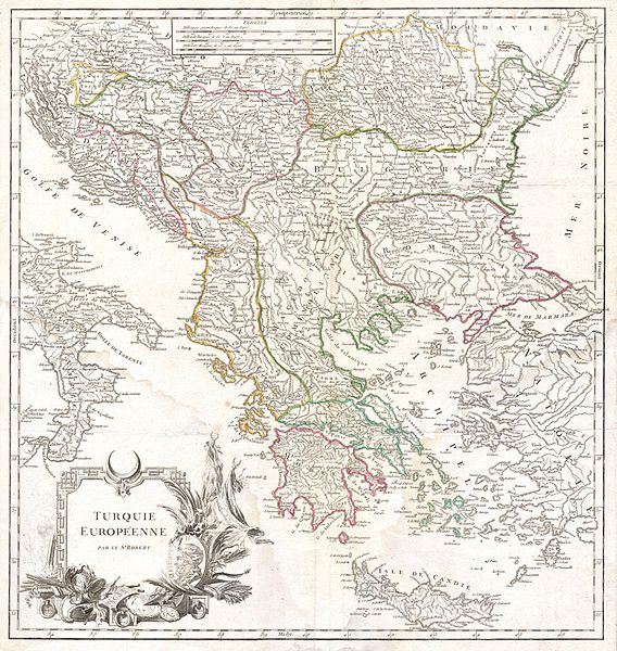 File:1752 Vaugondy Map of Greece, Macedonia ^ Albania - Geographicus - TurquieEuropeenne-vaugondy-1752.jpg