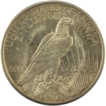 1921-1$-Peace dollar Revers.png