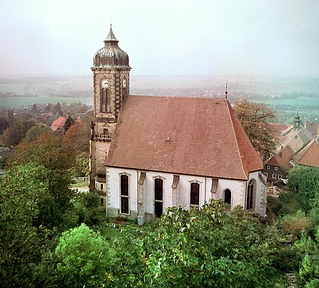 19861007480NR Stolpen Stadtkirche