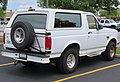 1995 Ford Bronco XLT with Exterior Sport Package, rear right view