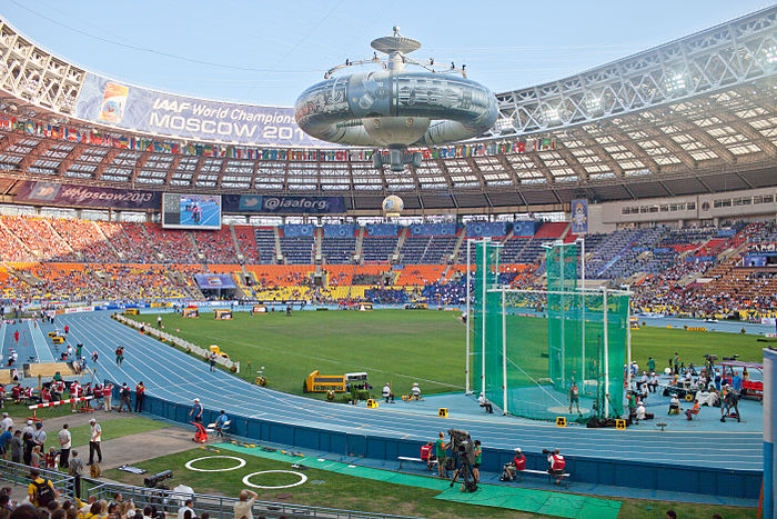 Das Olympiastadion Luschniki