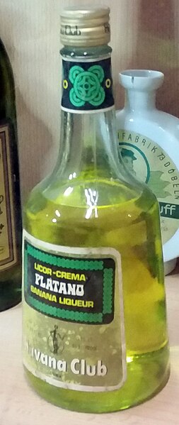 File:2014 Havanna Club Licor Crema Platano Banana Liqueur.jpg