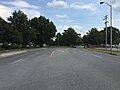 File:2017-07-12 15 37 42 View south along Virginia State Route 405 (Ballentine Boulevard) between Connector Avenue and Corprew Avenue in Norfolk, Virginia.jpg