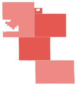 2018 MI 03 Election by County.svg