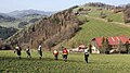 2020-03-27 (115) People after rescue of a person in an alpine terrain in Schroffengegend, Loich, Austria.jpg