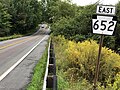 File:2021-09-09 11 02 20 View east along Pennsylvania State Route 652 (Beach Lake Highway) just east of Perkins Pond Road in Berlin Township, Wayne County, Pennsylvania.jpg