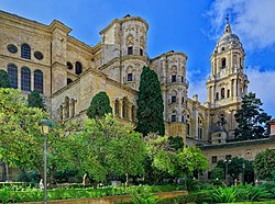 It took years for construction of Malaga Cathedral to be completed.