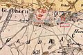 Die Vitgesmühle auf der Tranchotkarte 1803–1820