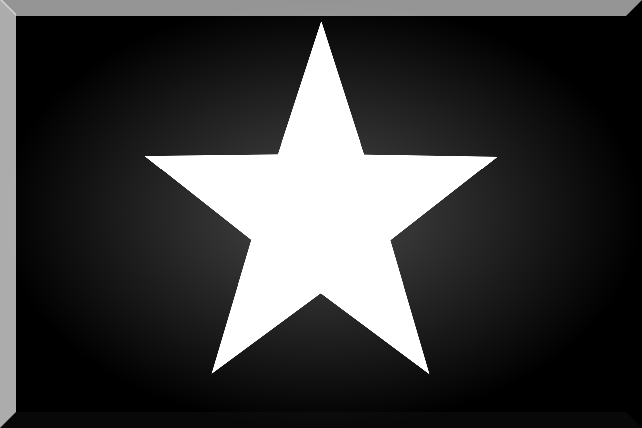 File 600px White  star  on Black  background  svg Wikimedia 