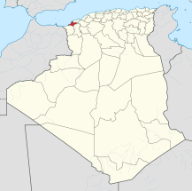 Aïn Témouchent in Algeria 2019.svg
