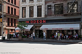 <span class="mw-page-title-main">The Odeon</span> Restaurant in New York, United States