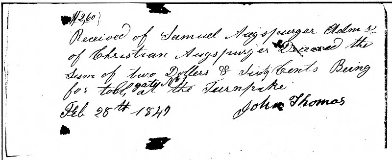 File:Accounts for Settlement of the Estate of Christian Augspurger, 1850 March 22 - DPLA - f3dfbd1f6adc98c74a25b2a9ea974552 (page 6).jpg