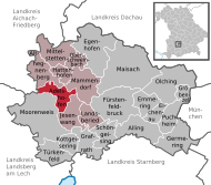 Adelshofen (Oberbayern): situs