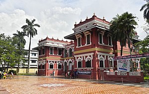 The main iconic building of Rajshahi College campus