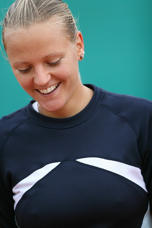 Agnes Szavay at French Open 2007