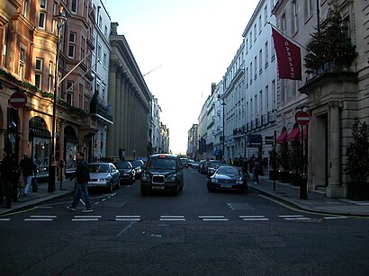 How to get to Albemarle Street with public transport- About the place