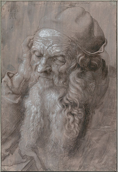 File:Albrecht Dürer - Head of an Old Man, 1521 - Google Art Project.jpg