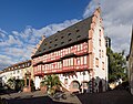 *Nomination Goldsmiths' House (former old town hall) in Hanau --Milseburg 13:32, 27 September 2024 (UTC) * Discussion The bicycle on the bottom left should be cropped. Otherwise very good --MB-one 14:50, 27 September 2024 (UTC)  Comment Cropping or retouching the bicycle in the lower left is possible, but is it really that relevant for the quality? It has no bearing on the subject of the picture at all. --Milseburg 09:14, 28 September 2024 (UTC) To me it appears as a distraction. But maybe you would like to hear what others think. --MB-one 20:47, 28 September 2024 (UTC) Okay, I send it into CR. As far as I know, it is acceptable for a QI to have cropped objects at the edge that have nothing to do with the actual subject. Especially in narrow cities, it is usually unavoidable to cut out houses, cars, trees, etc. --Milseburg 18:13, 29 September 2024 (UTC)