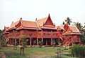 The traditional Thai house at King Rama II Memorial Park