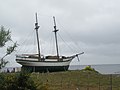Ancud Chilean vessel that claimed strait of Magellen Nao Victoria Museum Punta Arenas.jpg