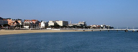 The beach of Arcachon.