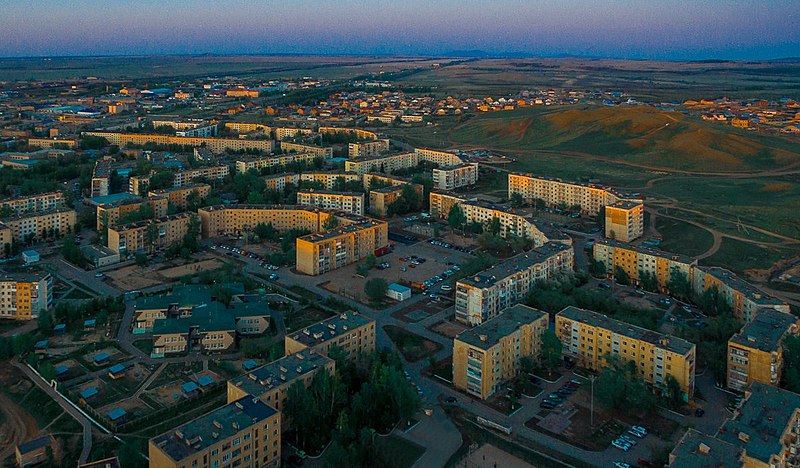 File:Architecture of the city of Kokshetau in May 2016.jpg