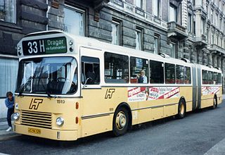 Leyland-DAB articulated bus Danish articulated bus