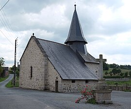 The church of Saint-Pierre, in Augne